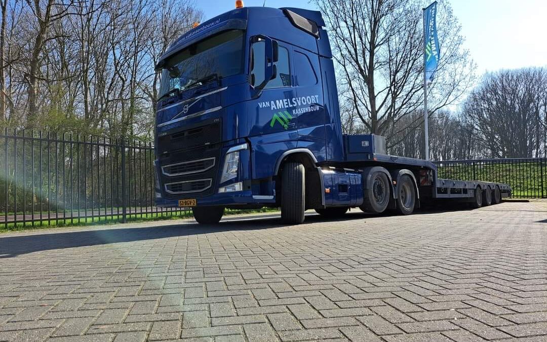 Vrachtwagenchauffeur Dieplader