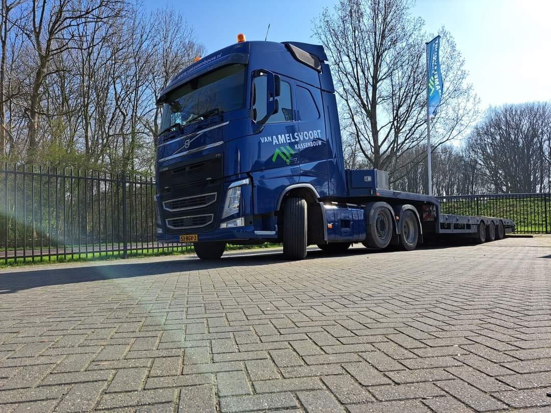 Vrachtwagenchauffeur Dieplader